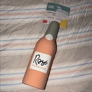 ZippyPaws Rosé Bottle Dog Toy